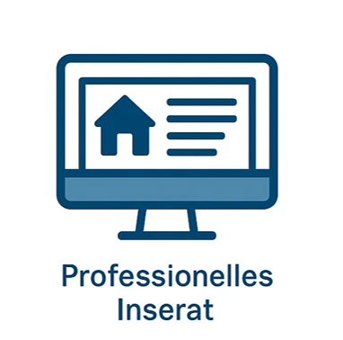 Professionelles Inserat