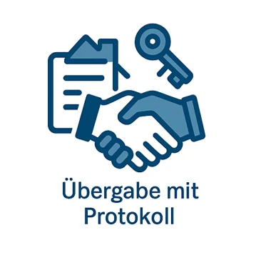 Übergabe mit Protokoll